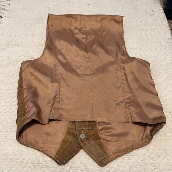 Silton Vintage Leather Vest sz M - Picture 9 of 9